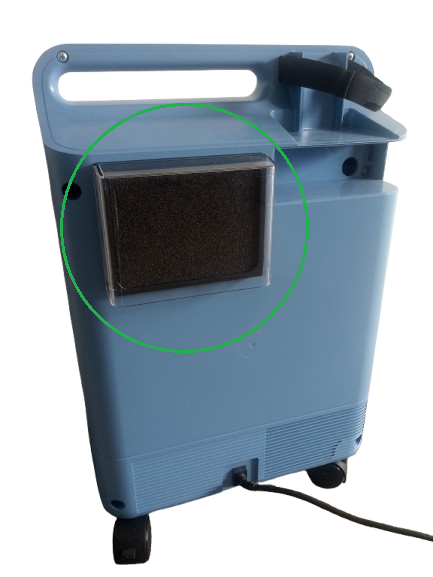Philips Respironics Philips Respironics EverFlo Grofstof Filter met Deksel